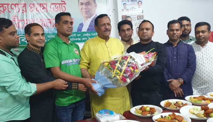 টেলিভিশন রিপোর্টার্স ইউনিটির সাথে এমপি জিন্নাহ কবিরের মতবিনিময়